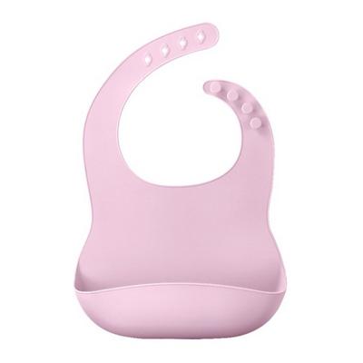 Casa Drawing Silicone Bib, Pink, 1 Piece, 1 Piece
