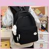 Girls School Backpack With Simple Design And Nylon Material For Middle School Education
