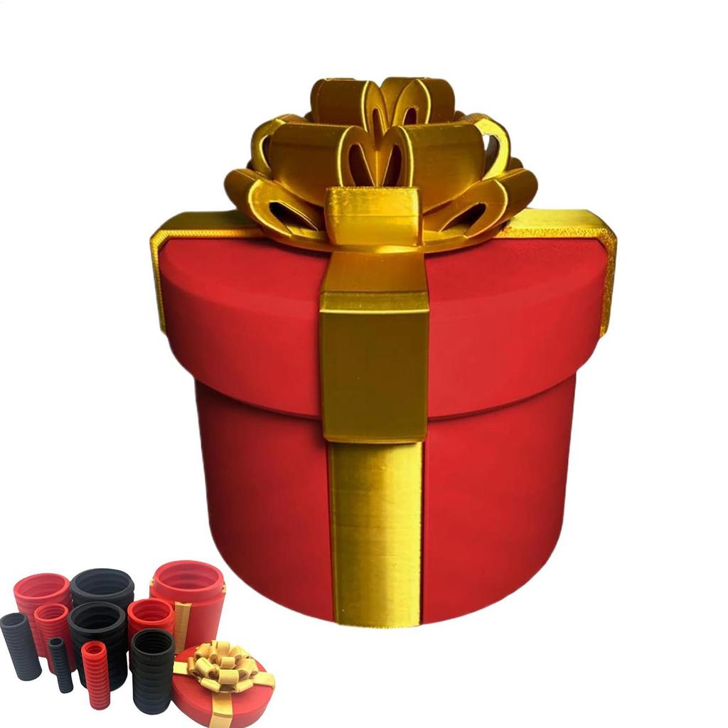 3D Printed Annoying Nested Screw Box Prank Nested Gift Boxes Joke Party Game Prank Nested Wrapping Boxes For Xmas Birthday Party