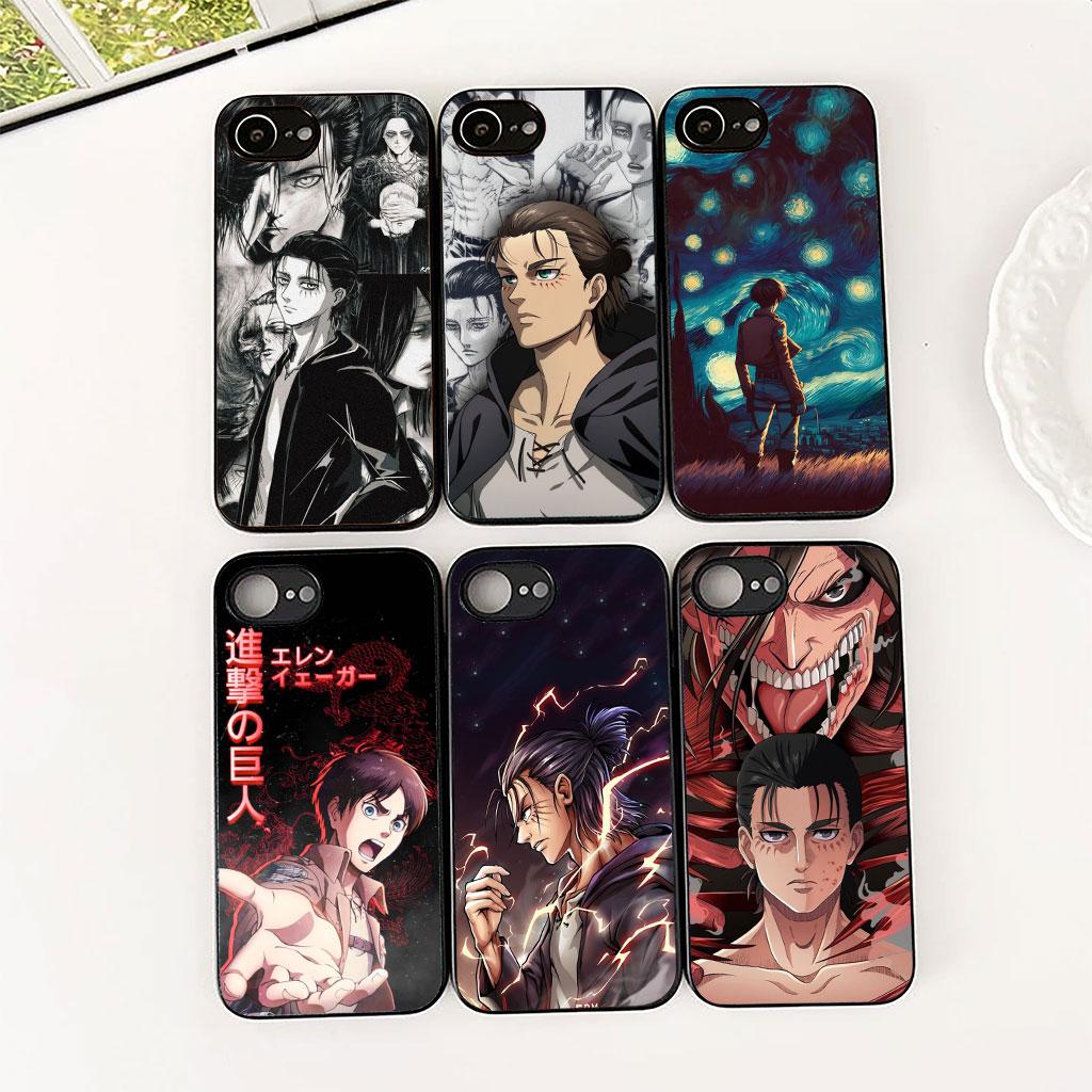 Casing Phone Cover for Huawei P30 P20 Mate 20 10 Lite Pro Y7 Y6P Y7A 2019 Nova 5T 3I Case Attack Eren Jaeger on Levi titan