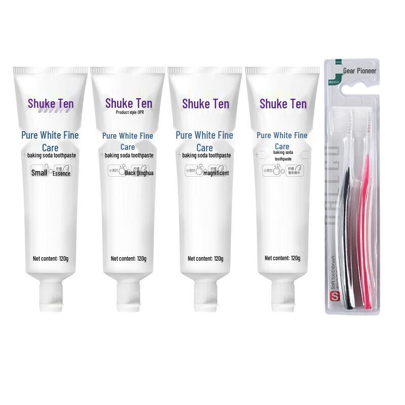 Shuke Baking Soda Whitening Toothpaste Family Care Set