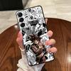 Black Soft Phone Cover Case for Samsung Galaxy A26 A72 A23 A53 A51 A73 A22 A52 A36 A32 A35 A25 A71 A41 A24 A55 Dragon Ball
