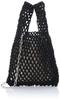 Kashkash Macrame 2-Way Chain Shoulder Bag 01-00-80940 Women's Black
