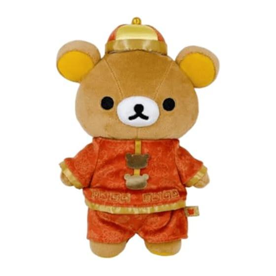 San-X Rilakkuma More! Chinese Series! Collect Stuffed Toy Chinese Costume (Rilakkuma) Stuffed Toy Height Approx. 250mm MO87901