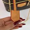 Elegant Mini Box Purse With Chain Strap Crossbody Handbag Women Daily Use Vintage Style PU Leather