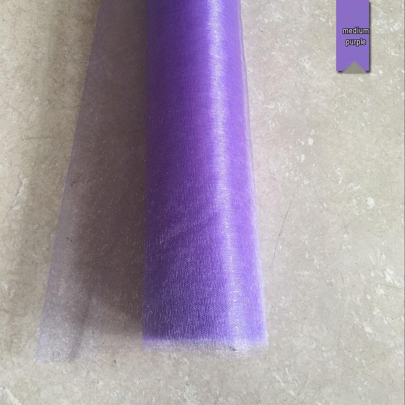 Wedding Stair Railing Gauze Drapes and Floral Decorations Set