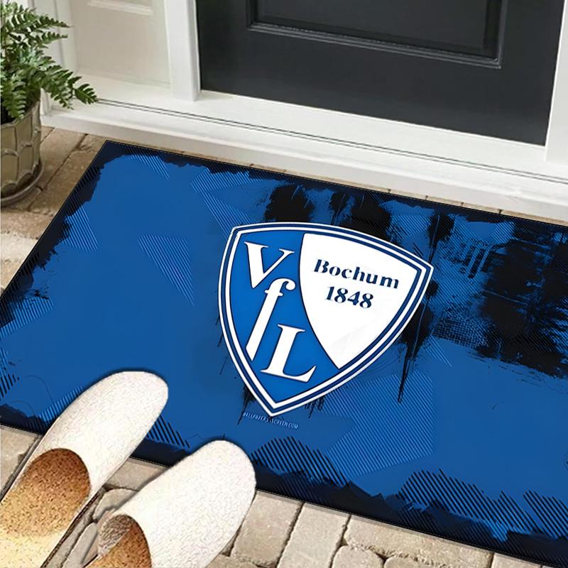 1PC rug Bochum Crest Carpet, Chair Rug,Area Rug for Office Bedroom living rooms bedroom, Doormat decor Christmas fan gifts