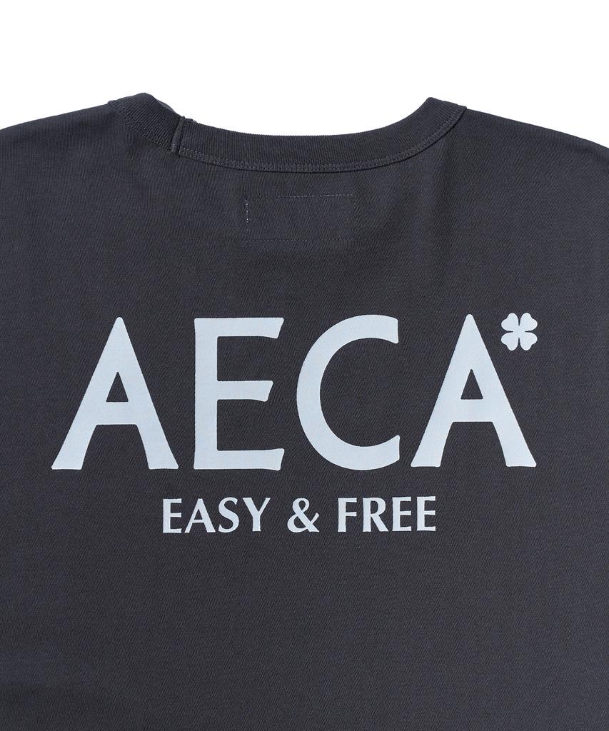 AECA Aeca Signature Long Sleeve-Charcoal
