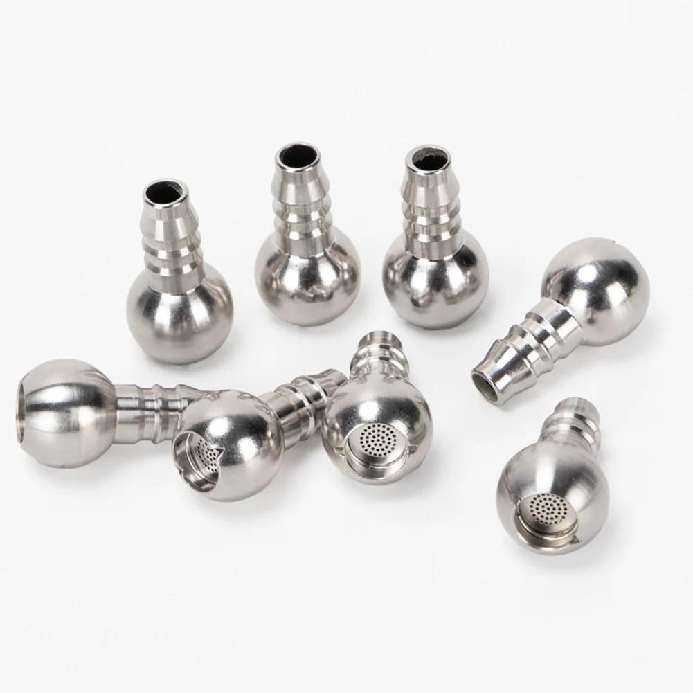 1pcs Stainless Steel Foam Cannon Filter Weighted Straw Filter Ball Hose Attachment Washer Car Foam Accessories
