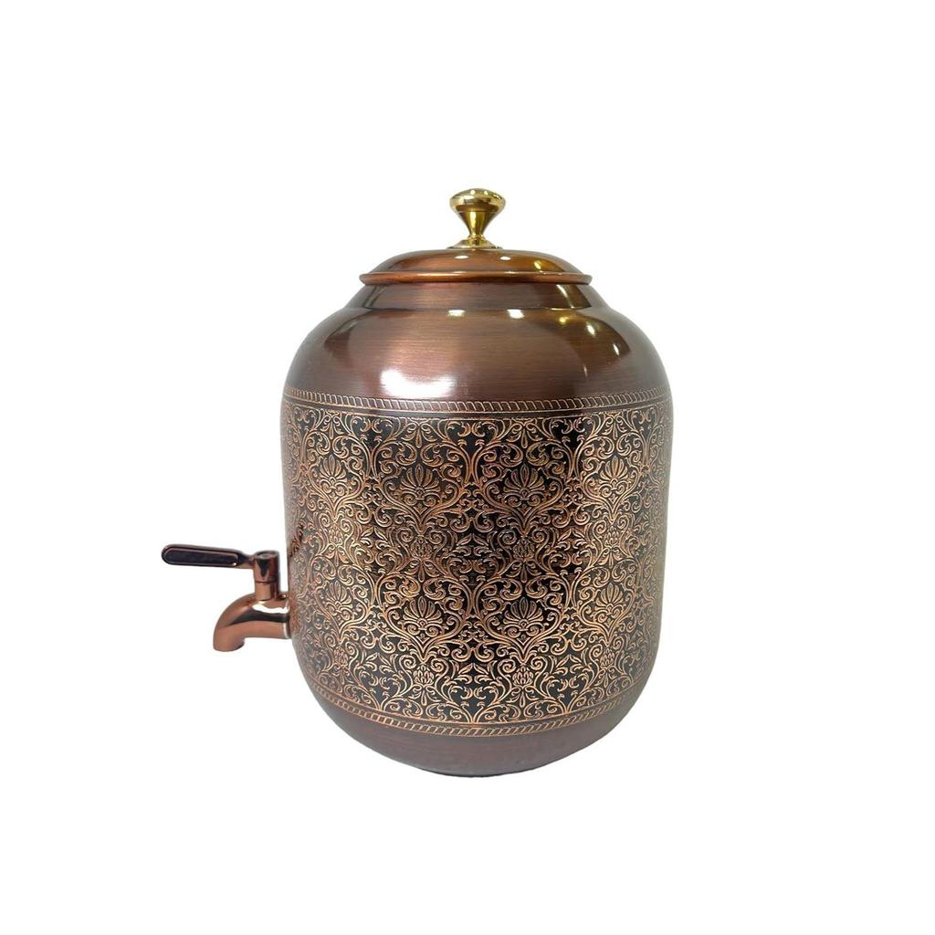 Zásobník z čisté mědi Antique Svědění (4 litry)