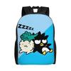 B-BADBADTZ Backpacks for Women Men Water Resistant College School Penguin Anime Bag Printing Bookbags