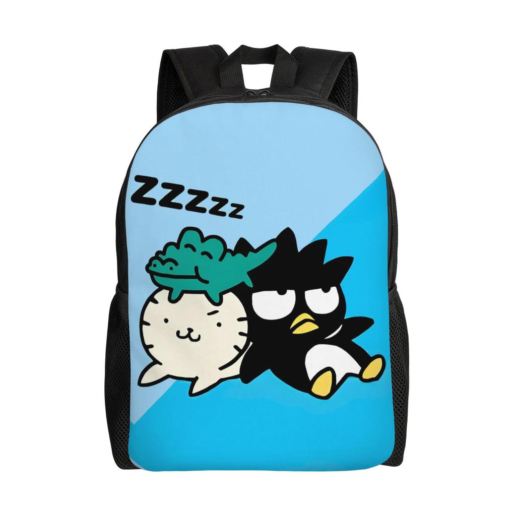 B-BADBADTZ Backpacks for Women Men Water Resistant College School Penguin Anime Bag Printing Bookbags