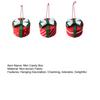 Christmas Mini Candy Box Ornaments Small Gift Box Tree Hanging Decoration for Xmas New Year Party Decor