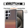 For Samsung Galaxy S25 S25 Ultra S24 S24 Ultra Electroplated Carbon Fiber Texture Magnetic Wireless Charging Phone Case