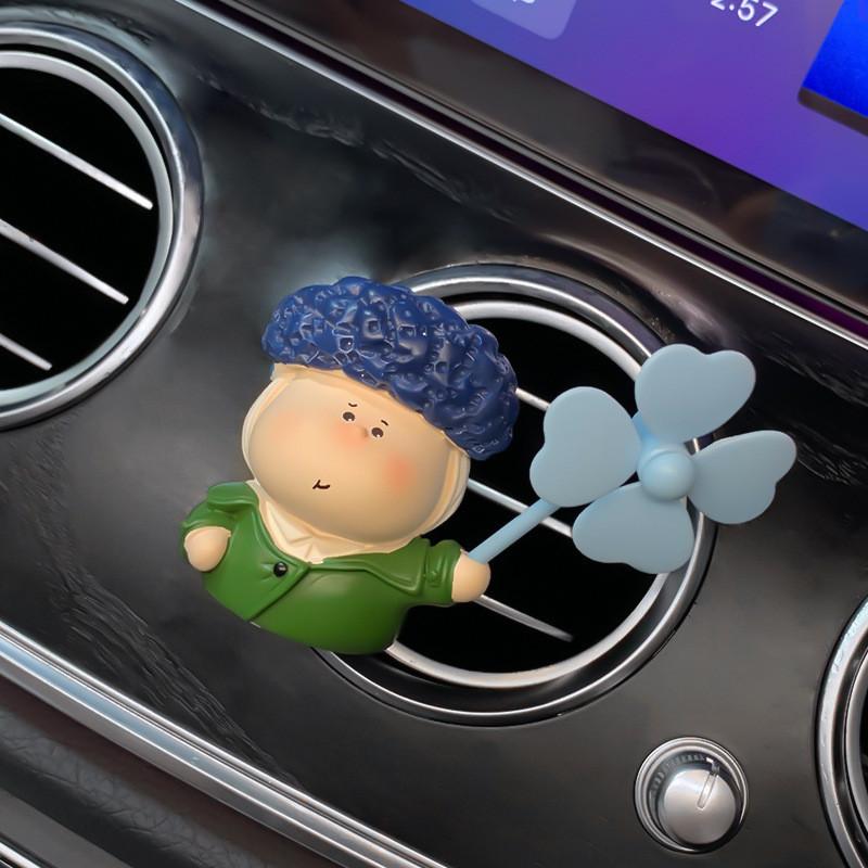 

Creative Car Air Freshener Decoration Cartoon Interior Ornament Fragrance For Car Air Conditioner Vent Aromatic And Decorative Car Accessory StyleC