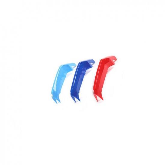 Fit For BMW X2 F39 2018- Three M-Color Front Centre Grille Decor Cover Trim