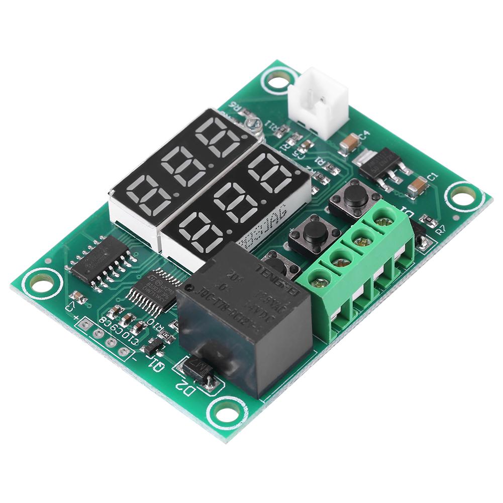 Digital DC 12V Dual LED Display Temperature Controller Sensor Relay Module Thermostat Switch