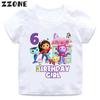 2025 New Kids' 100% Cotton Korean Style Oversized T-Shirts - Breathable Loose Fit Casual Top with Trendy Graphic Tees for Boys