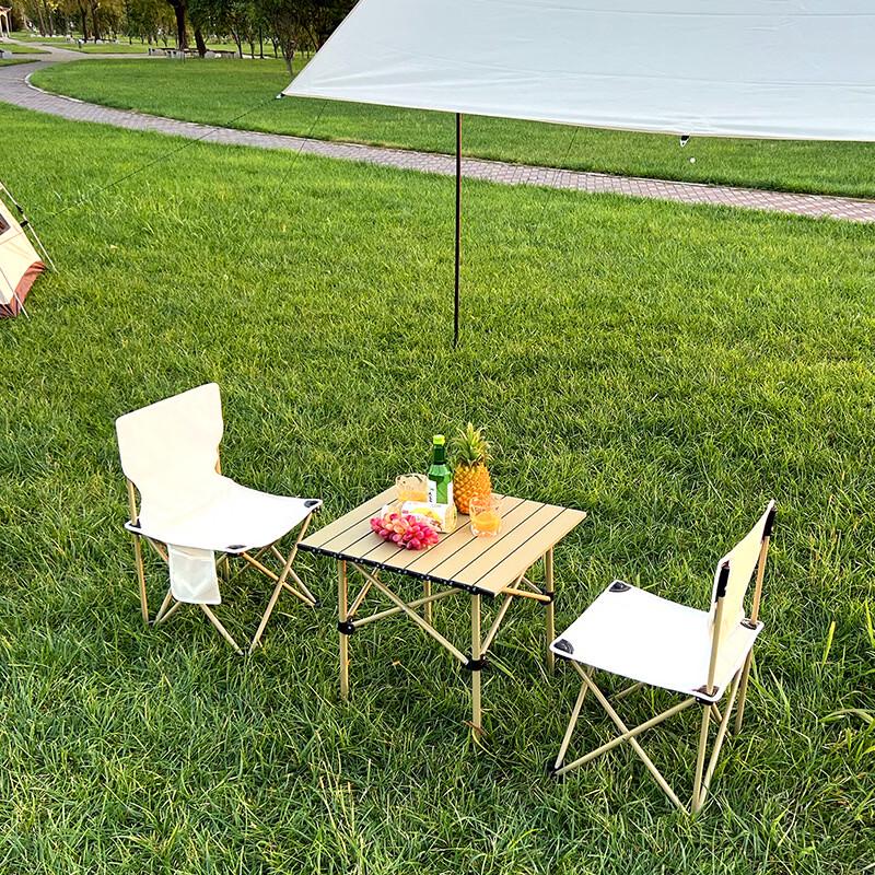 ZISIZ Outdoor Camping Table and Chair Set