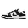 Nike Dunk Slip Resistant Abrasion Resistant Low top Skateboard Shoes Men's Black White DD1391-100(Team10-)