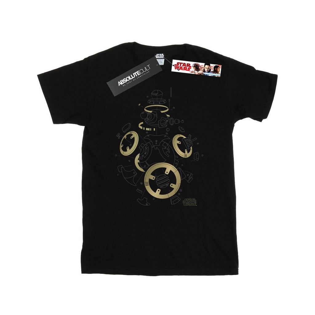 STAR WARS Mens The Last Jedi BB-8 Deconstructed T-Shirt