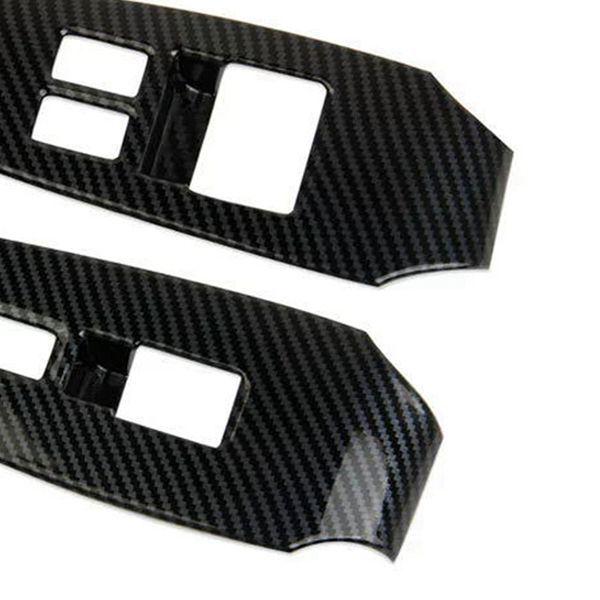 Fensterschalter-Panel-Rahmen (2 Stück) für 2009-2020 Linkslenker Nissan 370Z