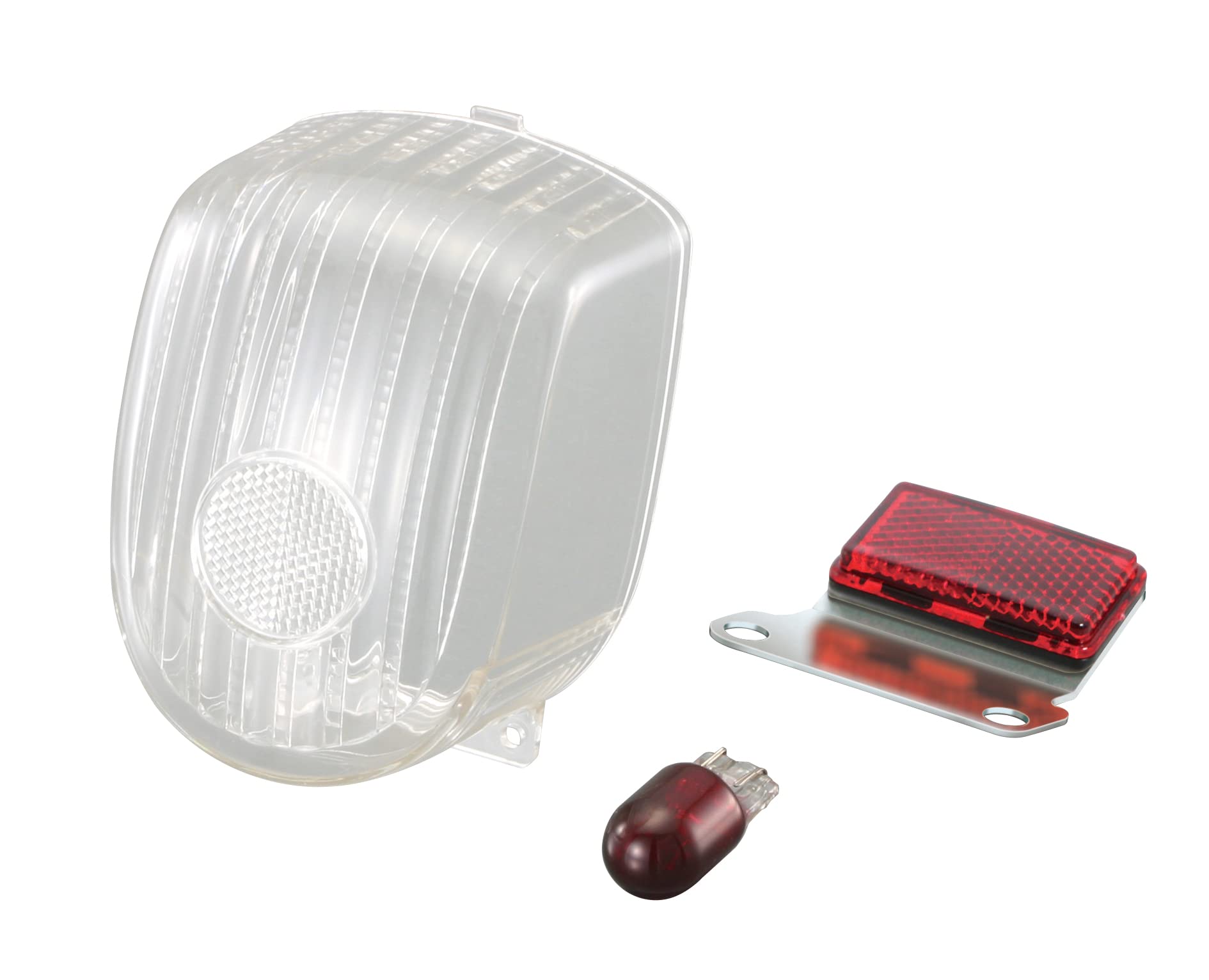 

KITACO Комплект линз для хвоста, прозрачный клиновидный шаровой тип Super Cub 50/Pro Super Cub 110/Pro Cross Cub 50 Cross Cub 110 809-1439000