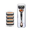 Men's 5-Blade Manual Razor Shaver with 5-Layer Blades