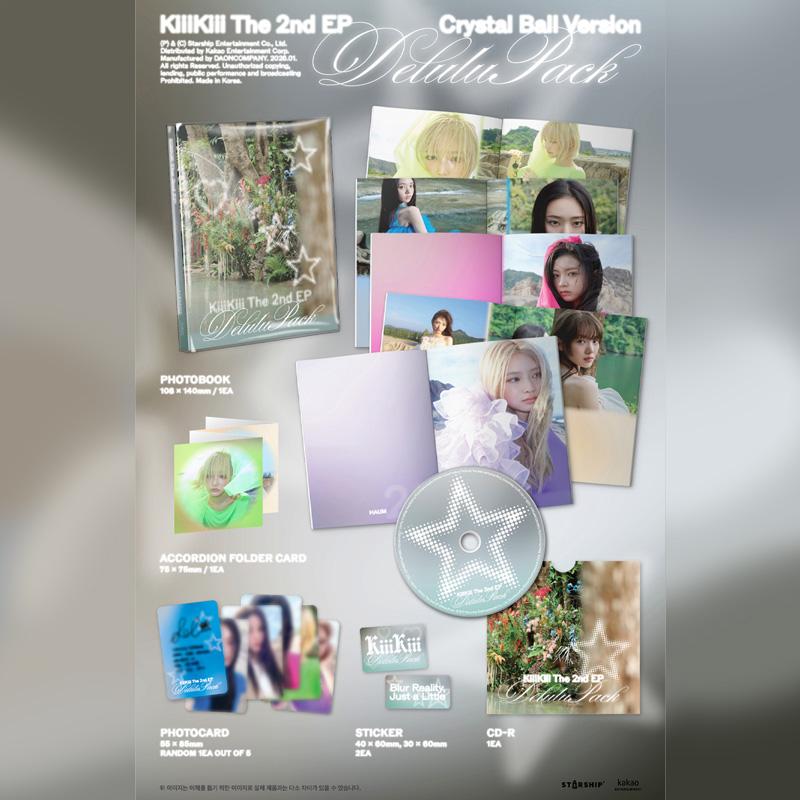 [VORBESTELLUNG] KiiiKiii – Die 2. EP [Delulu Pack] Kristallkugel. Ausführung