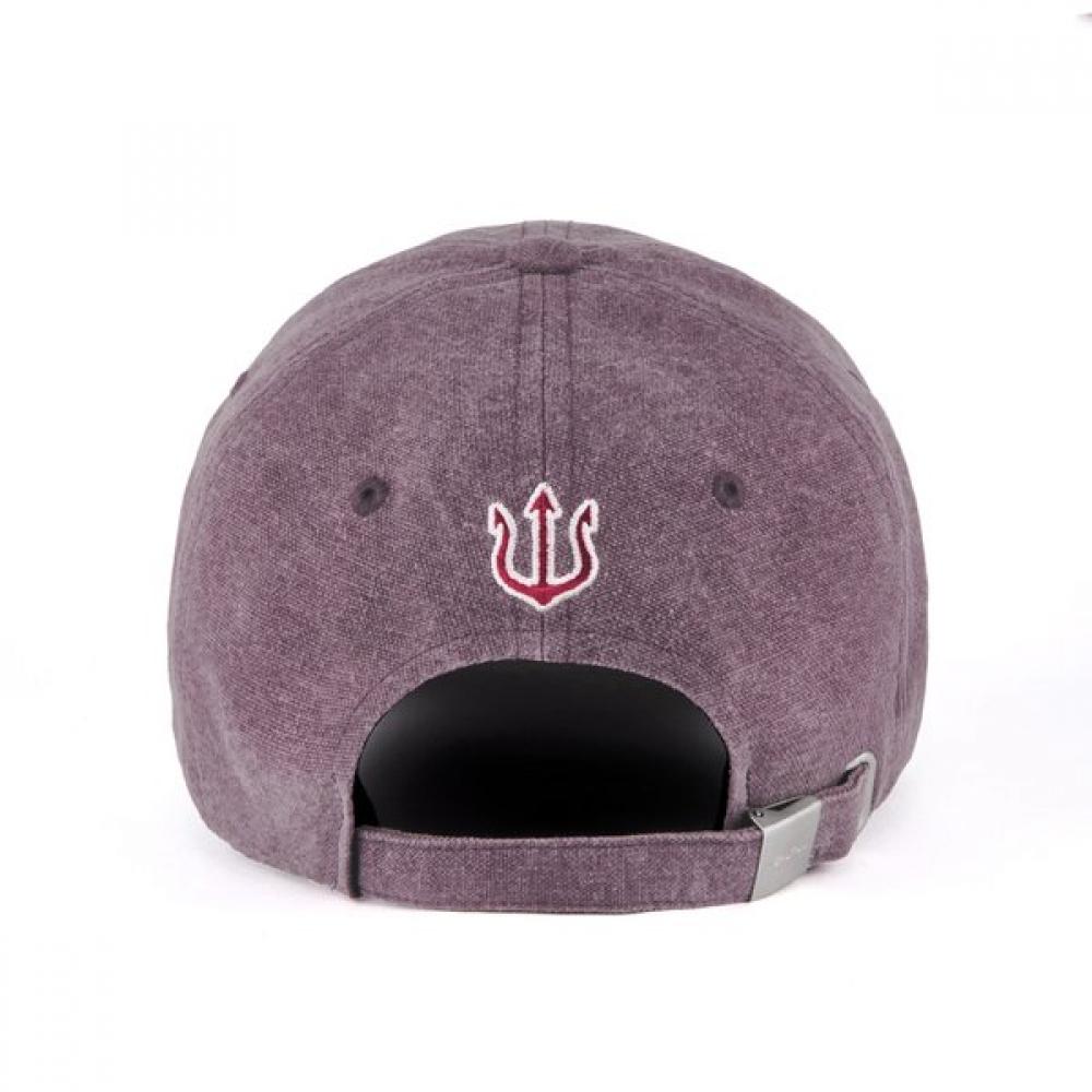 VERUTUM Applique Logo Pigment Ballcap Purple Hw Bc251p