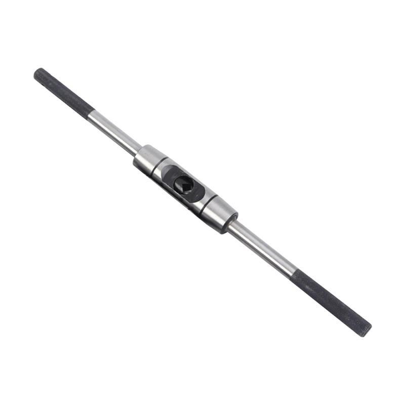 Adjustable Tap Wrench for Thread Tap Handle Steel Hand Taps Holder Tapping Reamer Tools Die Ratchet Wrench Ratchet T Tap Wrench
