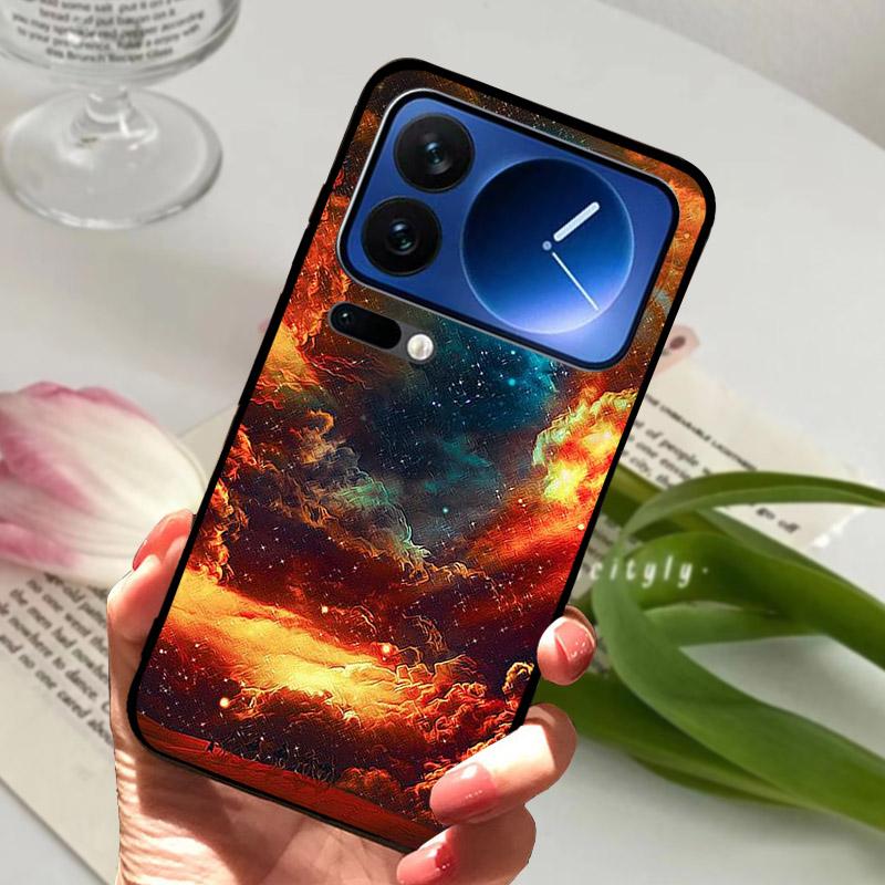 For Xiaomi Mi 17 Pro Max/17Pro Case Fashion Shockproof Protective Back Cover For Xiaomi 17 ProMax Soft TPU Silicone Phone Fundas