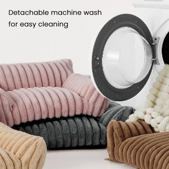 Orthopedic Pet Bed Soft Dog Cat Sofa High-Density Memory Foam Pet Bed Washable Puppy Sleeping Bed Pet Supplies