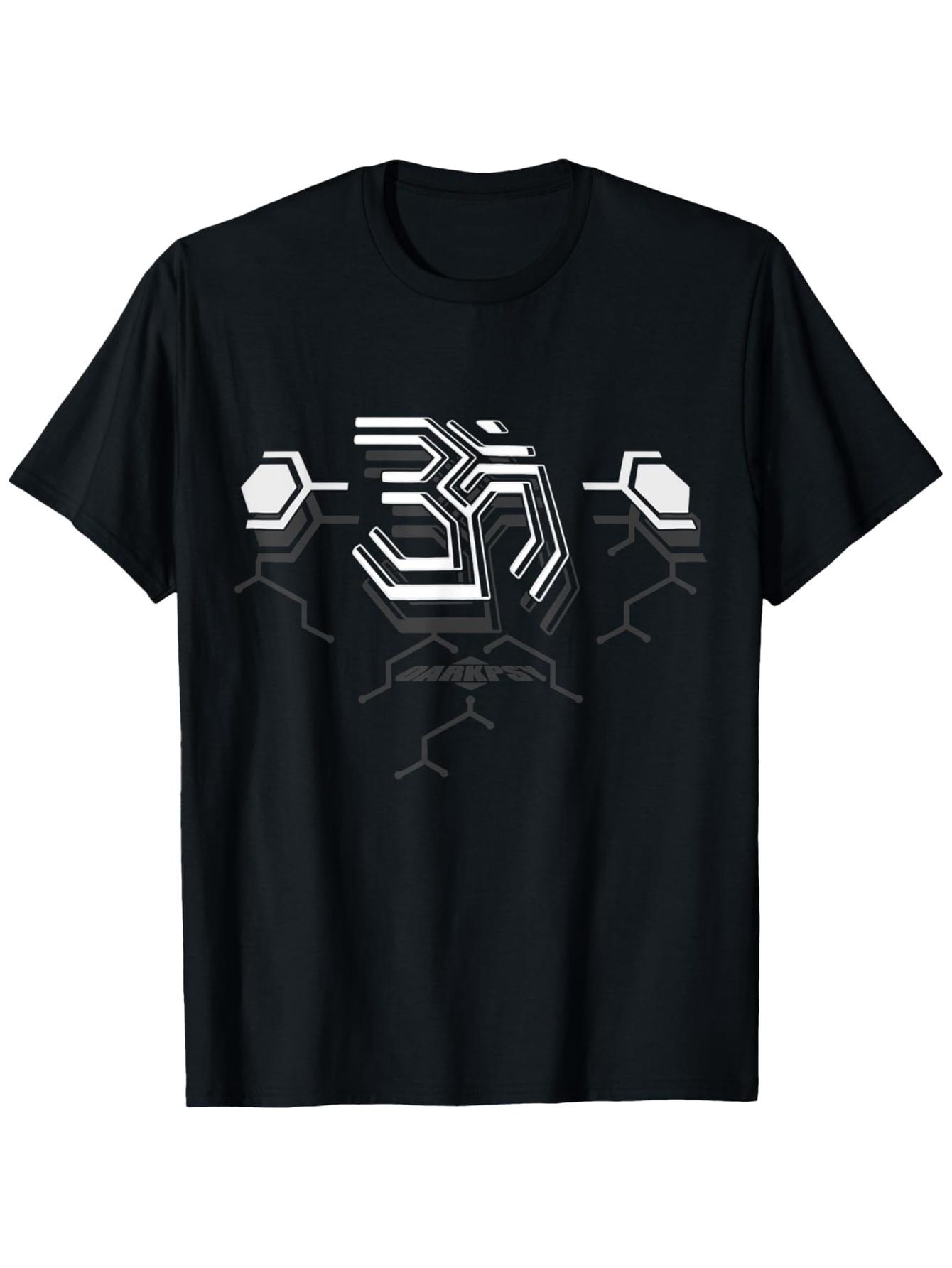 Om Psytrance Goa Psy Rave Psychedelic Darkpsy Festival T-Shirt S