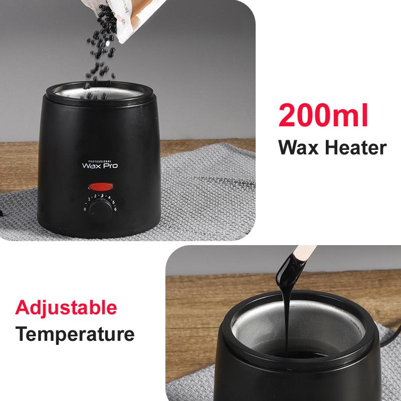 Wax Melter for Depilation Heater Machine Makers for Hair Removal Wax Depilatory Pot Professional Wax Warmer Body Hair Remove