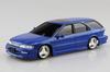 Aoshima Bunka Kyozaisha Seria samochodów tuningowanych Honda CF2 Accord Wagon Wygładzanie Specyfikacja Model plastikowy 1/24 nr 94 '96 (Samochód)