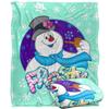 Frosty The Snowman Headshot Blanket