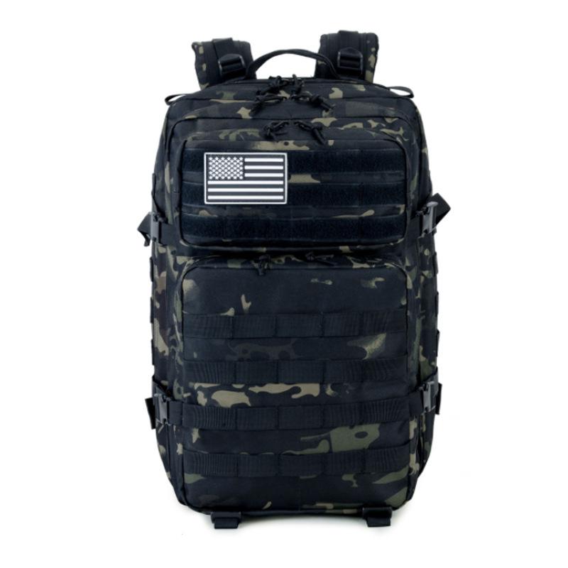 Breathable Outdoor Mountaineering Backpack: Travel, Fitness, Tactical, and Daily Computer Bag