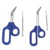 Long Handled Toenail Scissors Ergonomic Toe Nail Clippers Ingrown Toenail File for Elderly Pregnant