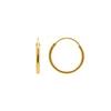 925 Sterling Silver Earrings with 18K Yellow Gold Finish - Sayna