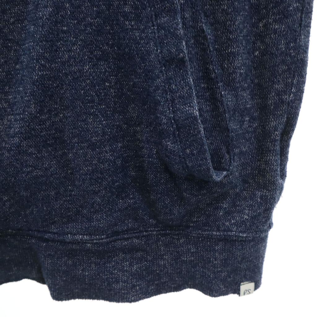 PS Paul Smith Made In Japan Long Sleeve Zip Hoodie L Navy Women Used