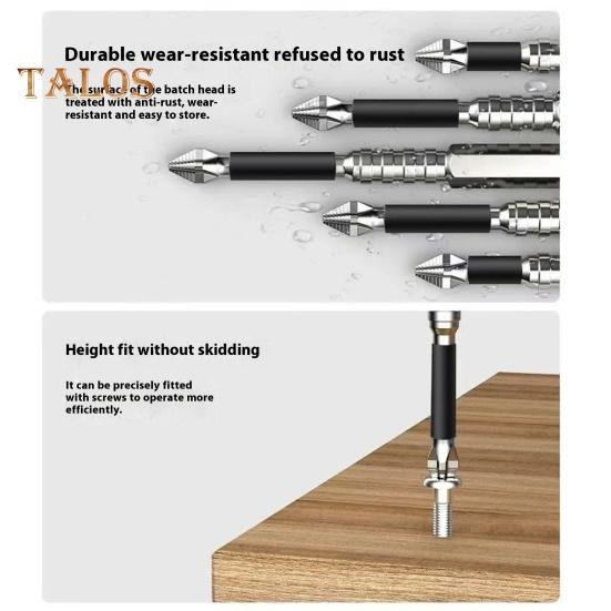 High Magnetic Screwdriver Drill Bit Set High Strength Rust-proof High-Speed Torque Anti Slip Strong Magnetic Drill Bits Kit