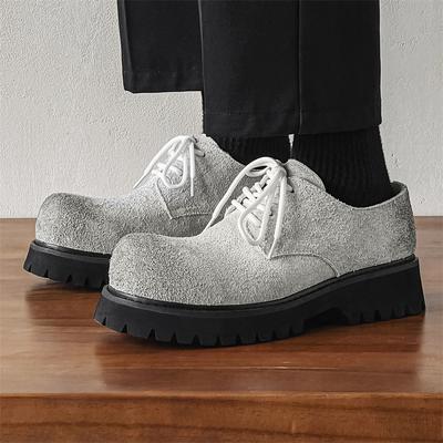 Chaussures derby japonaises rétro à grosse tête, chaussures décontractées en cuir pour hommes, style décontracté, 24229-J