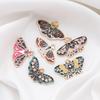 10pcs Enamel Butterfly Alloy Pendants Colorful Dropping Oil Necklace Charms For DIY Jewelry Bracelet Earrings Making Findings