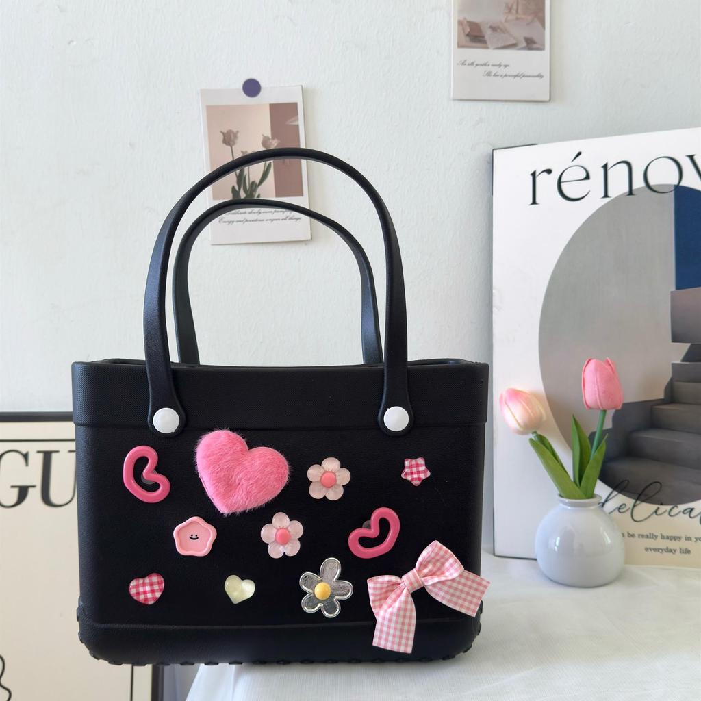 2025 Wasserdichte Cartoon EVA Strandhandtasche für Damen