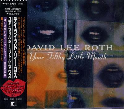 CD DAVID LEE ROTH  Your Filthy Little Mouth WPCP5780 REPRISE 1994 Japan Rock Used
