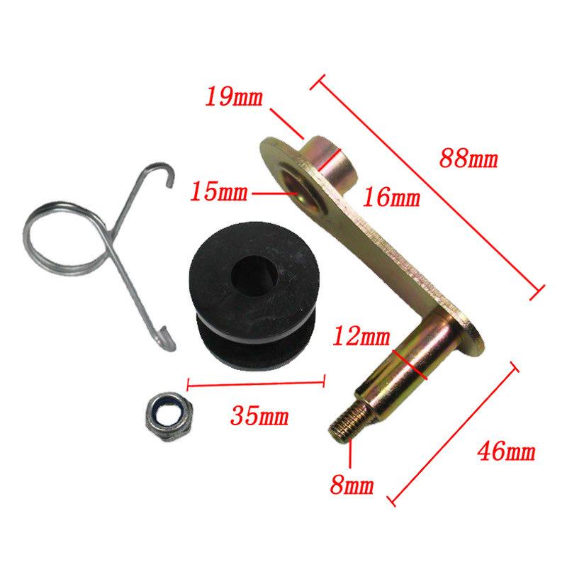 3 Pcs ATV Chain Roller Tensioner W/Spring 110cc 125cc 140cc Dirt Pit Mini Bike Moto Dirt Bike Accessories