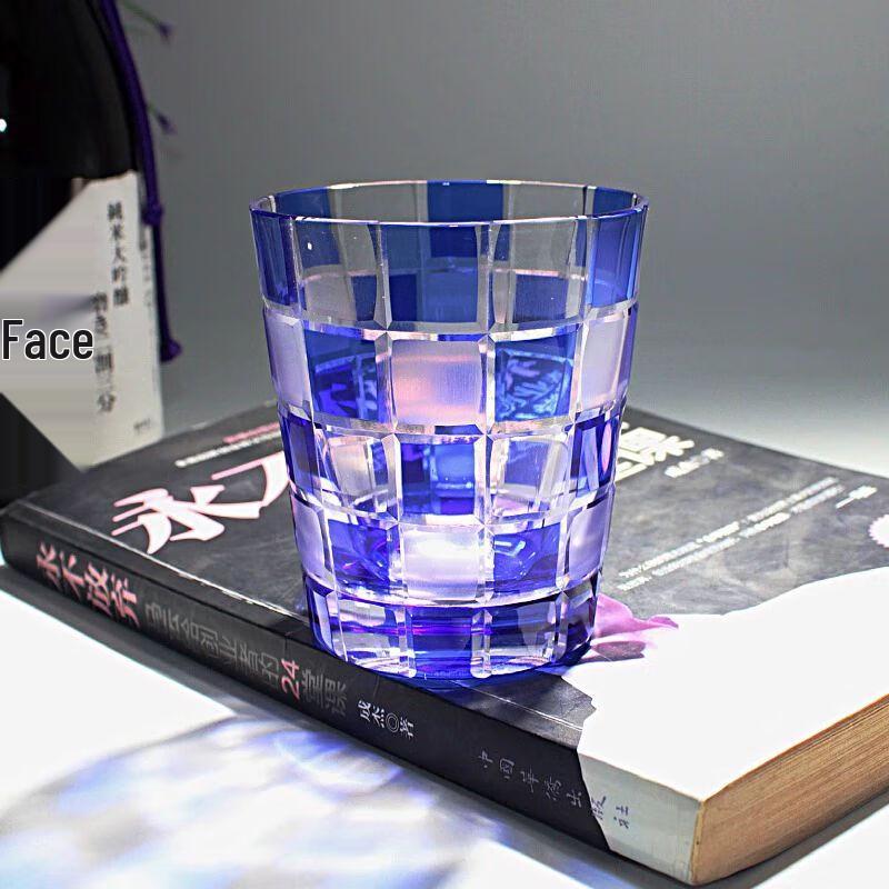 Edo Kiriko Kristall-Whiskyglas