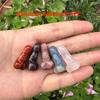 1/5pcs,Gift For Family Natural Quartz Crystal Stone Hand Carved Female Toy Handicraft Crystal Creative Accessories Lucky Stone