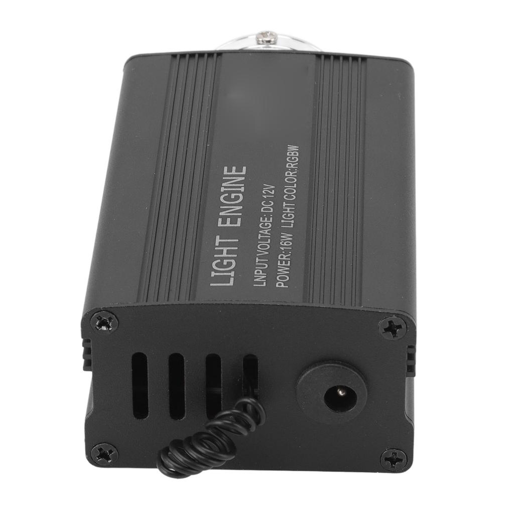 LED Glasfaserlampe Handy Bluetooth App Fernbedienung RGBW Glasfaserlicht für Zuhause